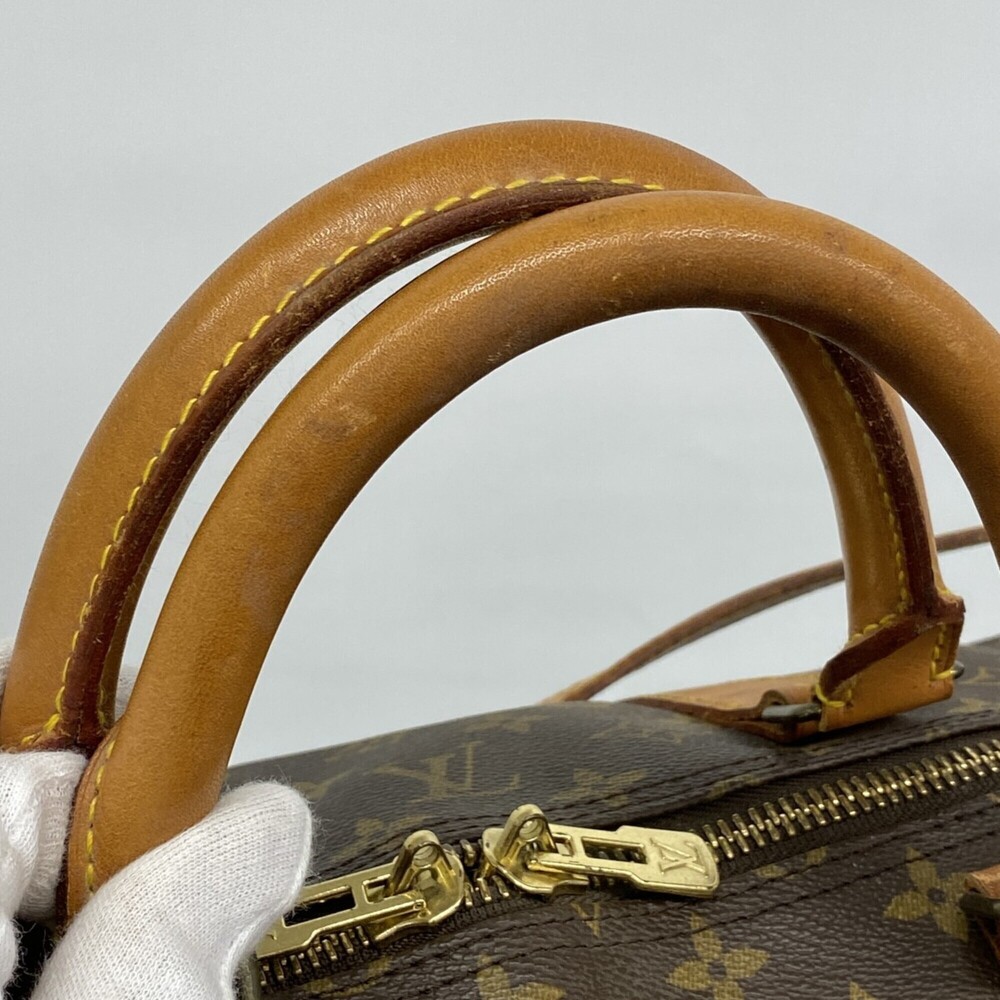 LOUIS VUITTON Brown Monogram Boston Bag - Picture 10 of 13